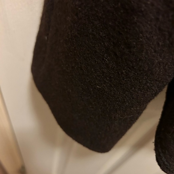 Cole Haan Wool & Baby Alpaca Brown Jacket Sz 6 - Picture 10 of 12